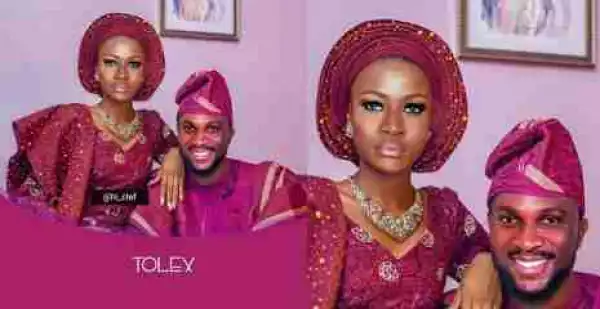 #BBNaija: Photoshopped ‘Pre-wedding photo’ of Tobi and Alex surfaces online